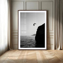 Silhouette Wall Art - Silhouette Cliff Diver Wall Art – by MyGreatCanvas | Canvas Wall Art Prints | Photo Prints & Wall Decor
