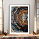 Abstract Wood Grain Canvas Print, Tree Ring Pattern Wall by MyGreatCanvas | Canvas Wall Art Prints | Photo Prints & Wall Decor
