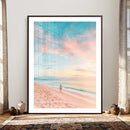 Pastel Beach Wall Art Canvas Print – Soft Coastal by MyGreatCanvas | Canvas Wall Art Prints | Photo Prints & Wall Decor
