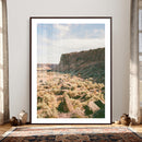 Desert Canyon Landscape Wall Art Canvas Print, Minimal by MyGreatCanvas | Canvas Wall Art Prints | Photo Prints & Wall Decor