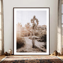 Joshua Tree Desert Wall Art Canvas Print, Minimal Southwest by MyGreatCanvas | Canvas Wall Art Prints | Photo Prints & Wall Decor