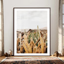 Minimal Desert Cactus Wall Art Canvas Print, Neutral by MyGreatCanvas | Canvas Wall Art Prints | Photo Prints & Wall Decor