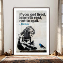 Banksy Girl and Blue Bird Canvas Art Print: Banksy if you by MyGreatCanvas | Canvas Wall Art Prints | Photo Prints & Wall Decor