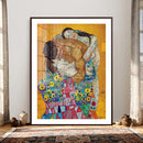 The Bride Wall Art Canvas Print – Gustav Klimt Inspired by MyGreatCanvas | Canvas Wall Art Prints | Photo Prints & Wall Decor