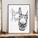 Nice Ass Funny Canvas Wall Art for Bathroom Wall Decor Cute by MyGreatCanvas | Canvas Wall Art Prints | Photo Prints & Wall Decor