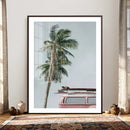 VW Van Palm Tree Canvas Wall Art, Pink Camper Surfboards by MyGreatCanvas | Canvas Wall Art Prints | Photo Prints & Wall Decor