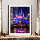 Disney Castle Wall Art – Framed Magic Kingdom Canvas by MyGreatCanvas | Canvas Wall Art Prints | Photo Prints & Wall Decor