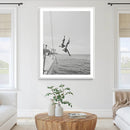 Sailing Wall Art Canvas Print – Ocean Adventure Sailboat