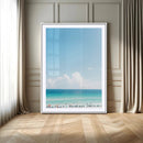 Turquoise Ocean Wall Art Canvas Print – Framed Coastal by MyGreatCanvas | Canvas Wall Art Prints | Photo Prints & Wall Decor