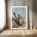 Joshua Tree Desert Canvas Print Southwestern Boho Landscape