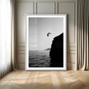 Silhouette Wall Art - Silhouette Cliff Diver Wall Art – by MyGreatCanvas | Canvas Wall Art Prints | Photo Prints & Wall Decor