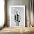 Saguaro Cactus Wall Art – Black and White Desert Canvas by MyGreatCanvas | Canvas Wall Art Prints | Photo Prints & Wall Decor
