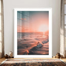 Sunset Ocean Wall Art Canvas Print by MyGreatCanvas | Canvas Wall Art Prints | Photo Prints & Wall Decor