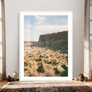 Desert Canyon Landscape Wall Art Canvas Print, Minimal by MyGreatCanvas | Canvas Wall Art Prints | Photo Prints & Wall Decor