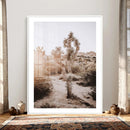 Joshua Tree Desert Wall Art Canvas Print, Minimal Southwest by MyGreatCanvas | Canvas Wall Art Prints | Photo Prints & Wall Decor