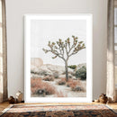 Joshua Tree Desert Wall Art Canvas Print, Minimal Southwest by MyGreatCanvas | Canvas Wall Art Prints | Photo Prints & Wall Decor