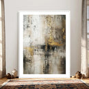 Framed Abstract Wall Art Canvas Print, Gold Black Modern by MyGreatCanvas | Canvas Wall Art Prints | Photo Prints & Wall Decor