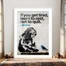 Banksy Girl and Blue Bird Canvas Art Print: Banksy if you by MyGreatCanvas | Canvas Wall Art Prints | Photo Prints & Wall Decor