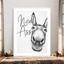 Nice Ass Funny Canvas Wall Art for Bathroom Wall Decor Cute by MyGreatCanvas | Canvas Wall Art Prints | Photo Prints & Wall Decor