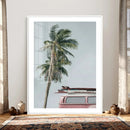 VW Van Palm Tree Canvas Wall Art, Pink Camper Surfboards by MyGreatCanvas | Canvas Wall Art Prints | Photo Prints & Wall Decor