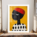Abstract Portrait Wall Art Canvas Print, Framed Modern by MyGreatCanvas | Canvas Wall Art Prints | Photo Prints & Wall Decor