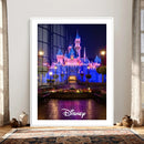 Disney Castle Wall Art – Framed Magic Kingdom Canvas by MyGreatCanvas | Canvas Wall Art Prints | Photo Prints & Wall Decor