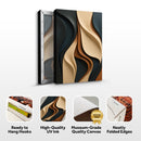 Modern Abstract Minimalist Wall Art by Tailored Canvases