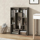 7-Cube Geometric Bookshelf Modern Decorative Open Bookcase by LJGDeals