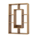 7-Cube Geometric Bookshelf Modern Decorative Open Bookcase by LJGDeals