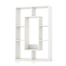 7-Cube Geometric Bookshelf Modern Decorative Open Bookcase by LJGDeals