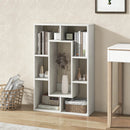 7-Cube Geometric Bookshelf Modern Decorative Open Bookcase by DirectDeals