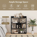 7 Cubes Open-back Bookshelf with Anti-Toppling Devices by LJGDeals
