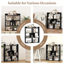 7 Cubes Open-back Bookshelf with Anti-Toppling Devices by LJGDeals