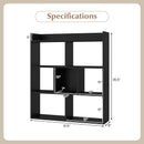 7 Cubes Open-back Bookshelf with Anti-Toppling Devices by LJGDeals