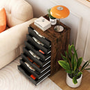 7-Drawer Chest Wooden Storage Dresser with Lockable Wheels by LJGDeals