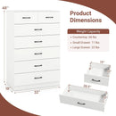 Wooden Chest of Drawers with Anti by LJGDeals