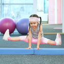 7 FT Folding Balance Beam with Removable Suede Cover and Non-slip Bottom by LJGDeals