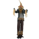 7 FT Halloween Decoration Animated Standing Scary Scarecrow with Light-up Eyes for Hunted Houses by LJGDeals