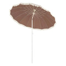 7 FT Patio Umbrella with Fringe Boho Tassel Umbrella for Outdoor Beach Garden Poolside by LJGDeals
