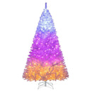 6 Ft Pre-Lit Artificial Christmas Tree with 11 Light Modes by LJGDeals