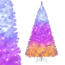 6 Ft Pre-Lit Artificial Christmas Tree with 11 Light Modes by LJGDeals