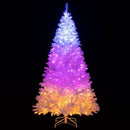 6 Ft Pre-Lit Artificial Christmas Tree with 11 Light Modes by LJGDeals