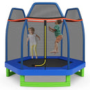 7 Feet Kids Recreational Bounce Jumper Trampoline by LJGDeals