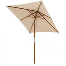 Rectangular Patio Umbrella 7ft with Adjustable Tilt by LJGDeals