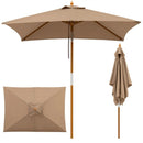 Rectangular Patio Umbrella 7ft with Adjustable Tilt by LJGDeals