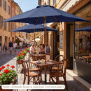 Rectangular Patio Umbrella 7ft with Adjustable Tilt by LJGDeals