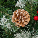 7 Feet Pre-Lit Artificial Christmas Tree with 400 Lights and 1116 Branches by LJGDeals