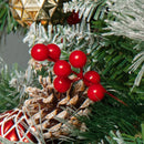 7 Feet Pre-Lit Artificial Christmas Tree with 400 Lights and 1116 Branches by LJGDeals