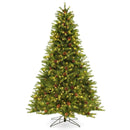 6/7 FT Artificial Christmas Tree with Pine Cones and Adjustable Brightness by LJGDeals