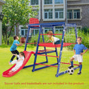 7-In-1 Metal Toddler Climbing Toys for 3-7 Years Old by LJGDeals